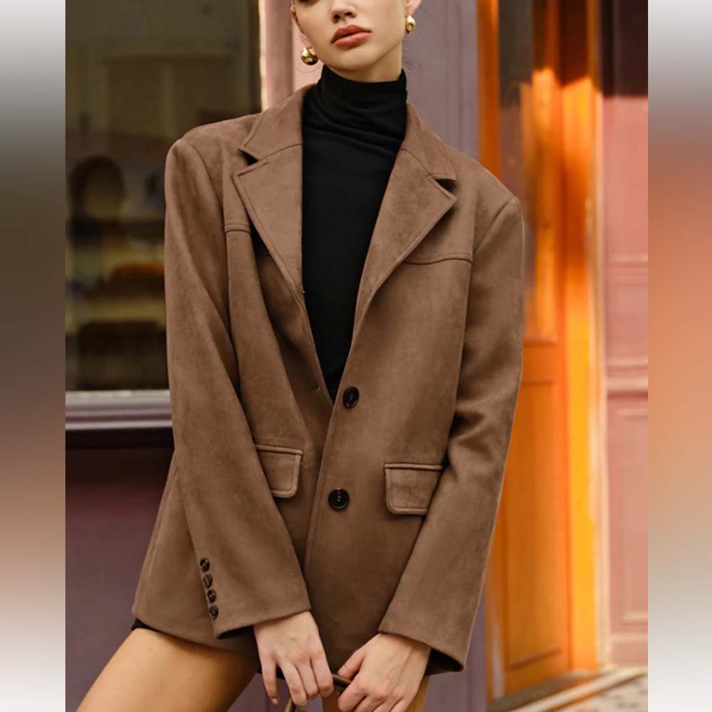 Commense Classic Brown Blazer
